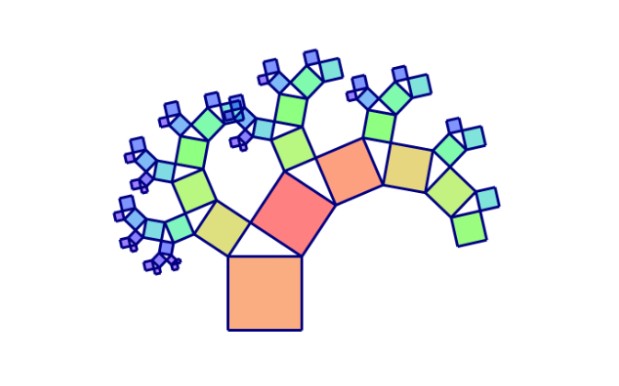 【数学的魅力】详细讲解用几何画板制作一个毕达哥拉斯树,看完这个视频你也会做!哔哩哔哩bilibili