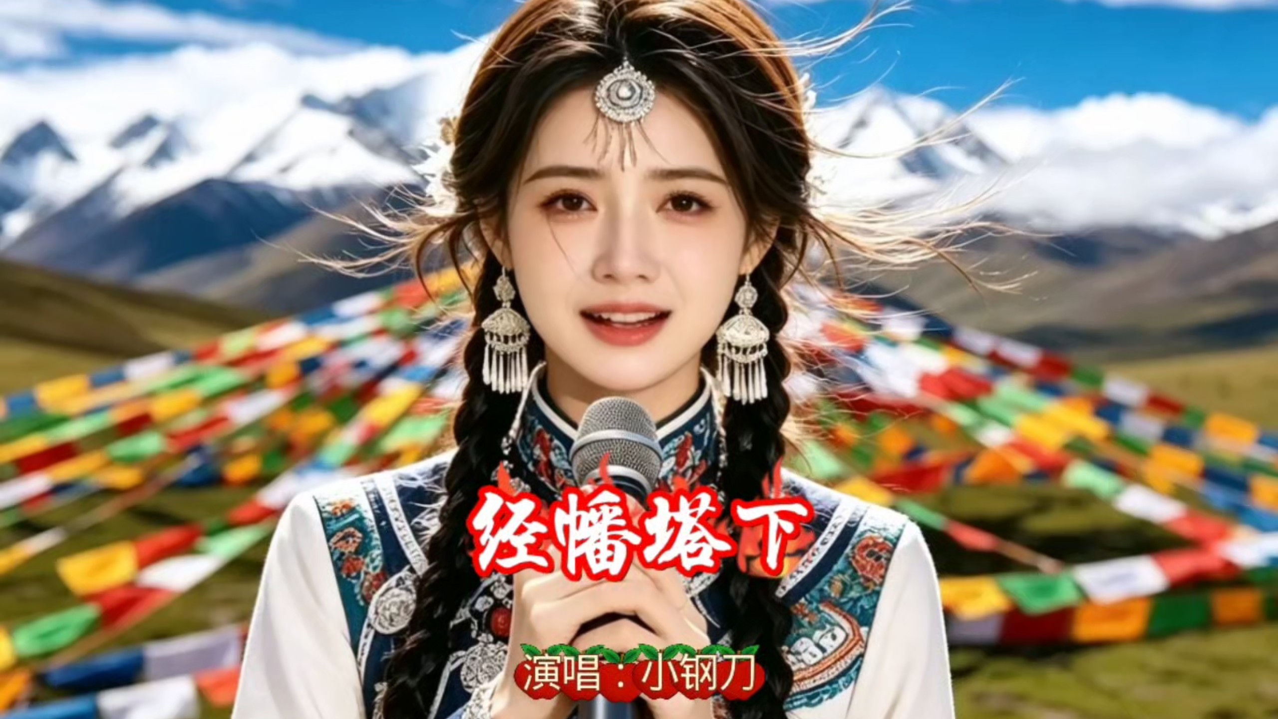 经幡塔下等风也等你，雪域藏着三年未凉的深情与遗憾