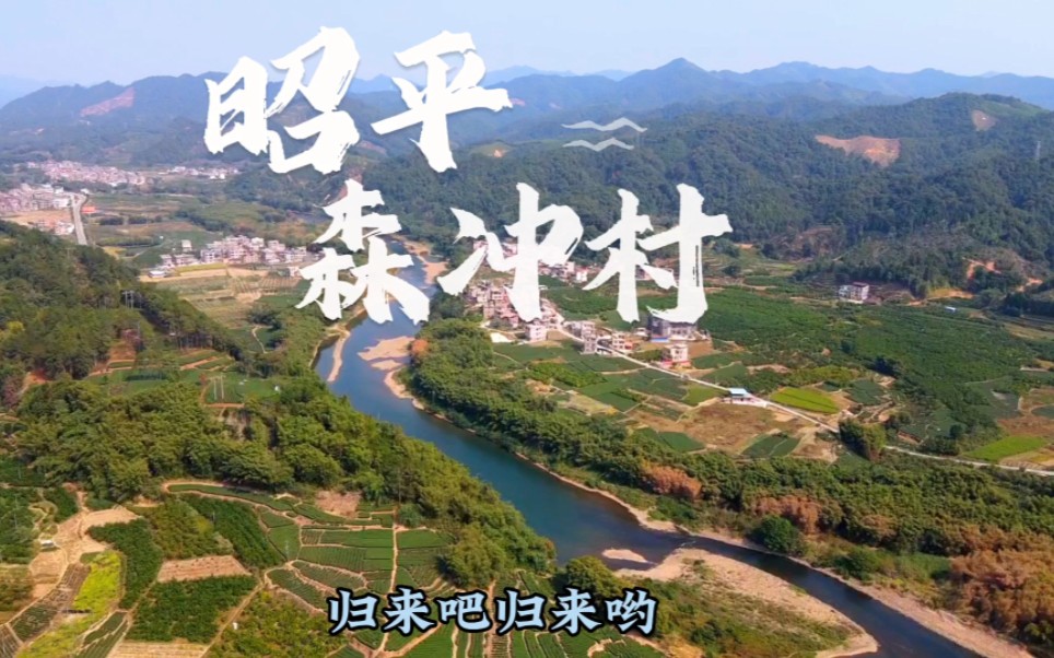 【大美广西】让我们走进昭平走马镇森冲村,生态宜居山水环绕宛如画卷