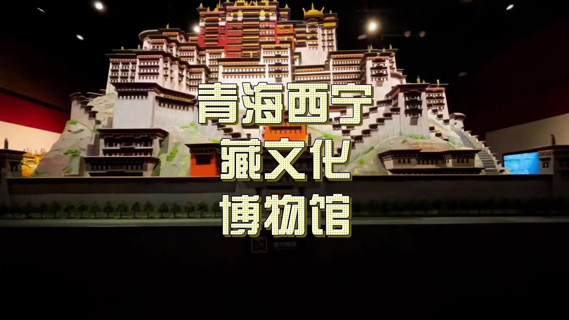 惊叹!六百多米长画卷!一卷到底讲清楚藏文化!西宁藏文化博物馆