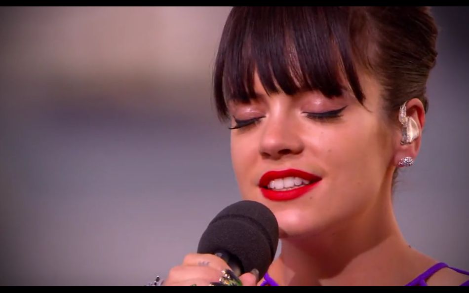  lily allen somewhere only we know le grand journal bilibili