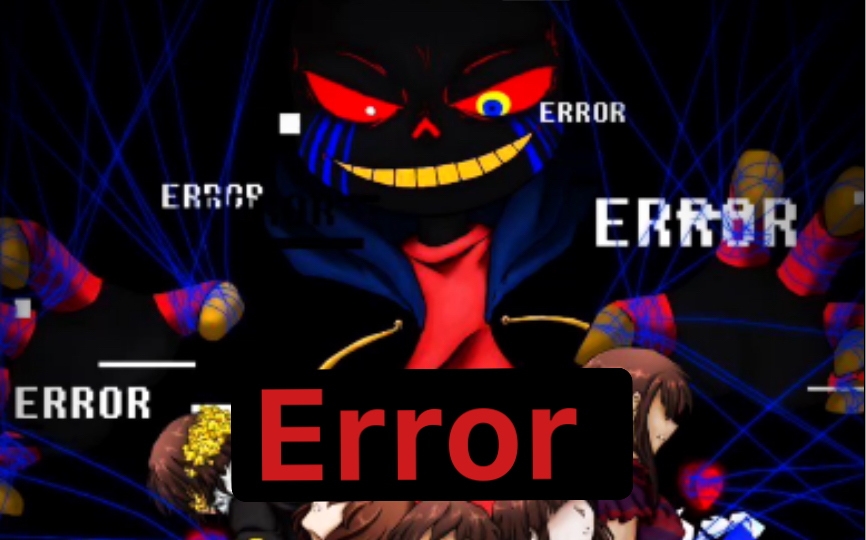 [图]【明天再更新】我给Error Sans 做的同人曲竟然如此好听？！