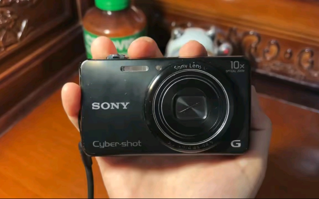 索尼wx200 5460610倍光变拍月亮 1820万高清像素内存卡充电器电池