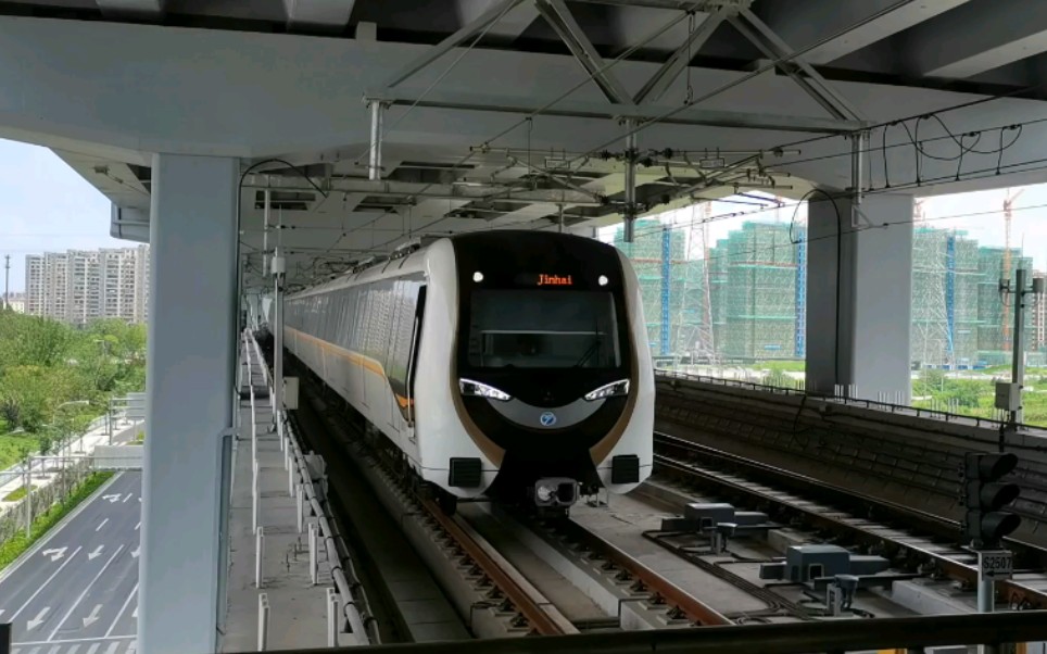 【宁波地铁3号线/宁奉线】0307#进方桥站 金海路站方向_哔哩哔哩_bili