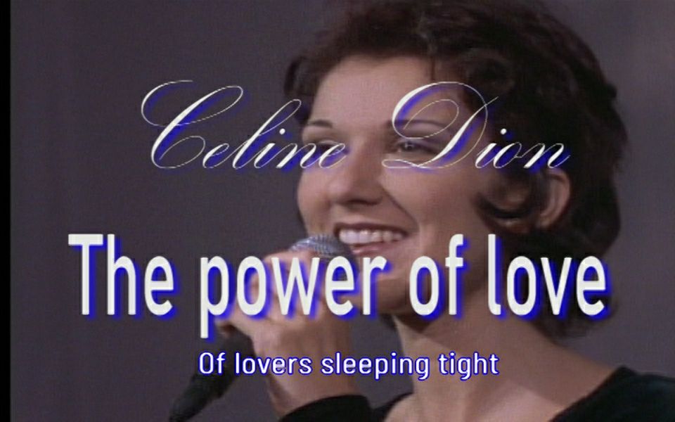 Celine DionThe power of love(1993)欧美超级巨星 格莱美 席琳迪翁 法语 英语经典作品哔哩哔哩bilibili