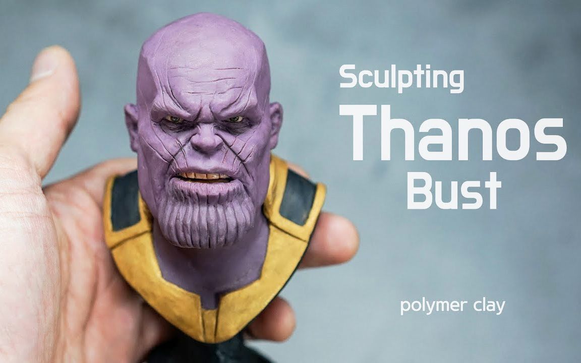 clay art67 | 制作灭霸小头像