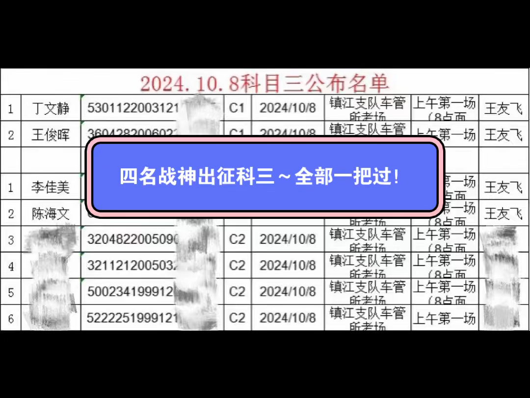 四名战神出征科三~全部噶噶一次过!哔哩哔哩bilibili