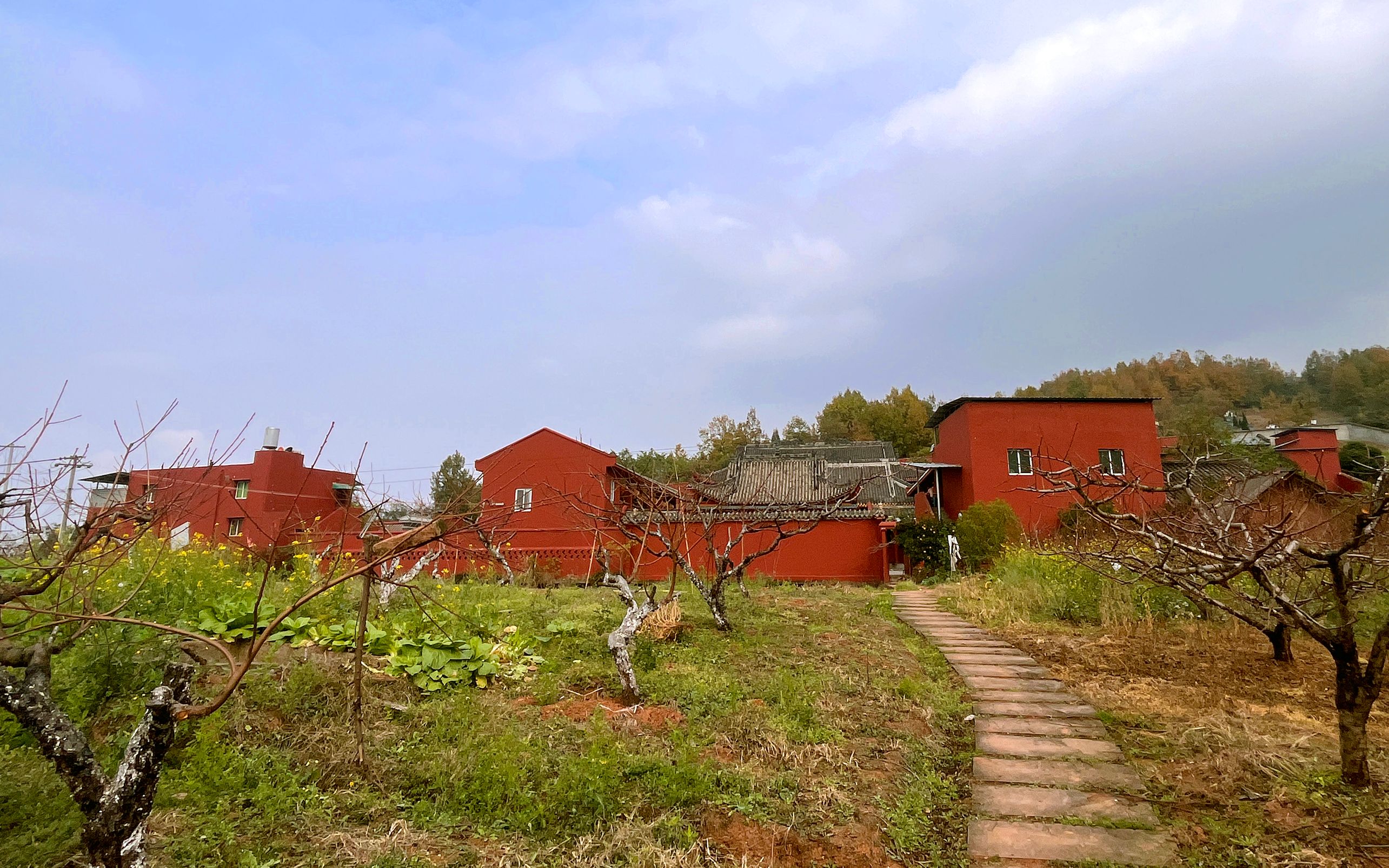 成都龙泉山偏僻古寺,女师徒二人农耕修行,与世隔绝享神仙风景!哔哩哔哩bilibili