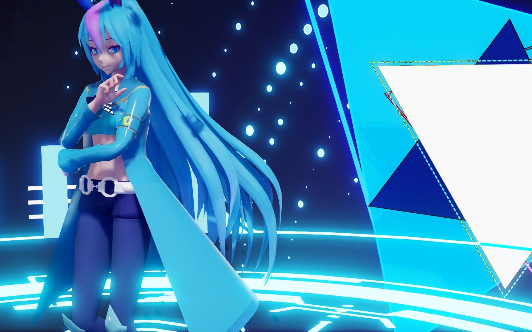 【赛尔号mmd】boa action,阿克希亚新模型测试