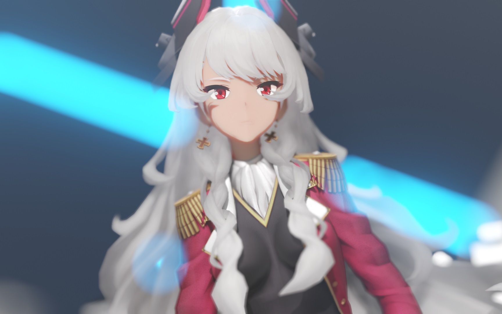 【mmd苍蓝誓约】沙恩霍斯特 - conqueror【搬运】