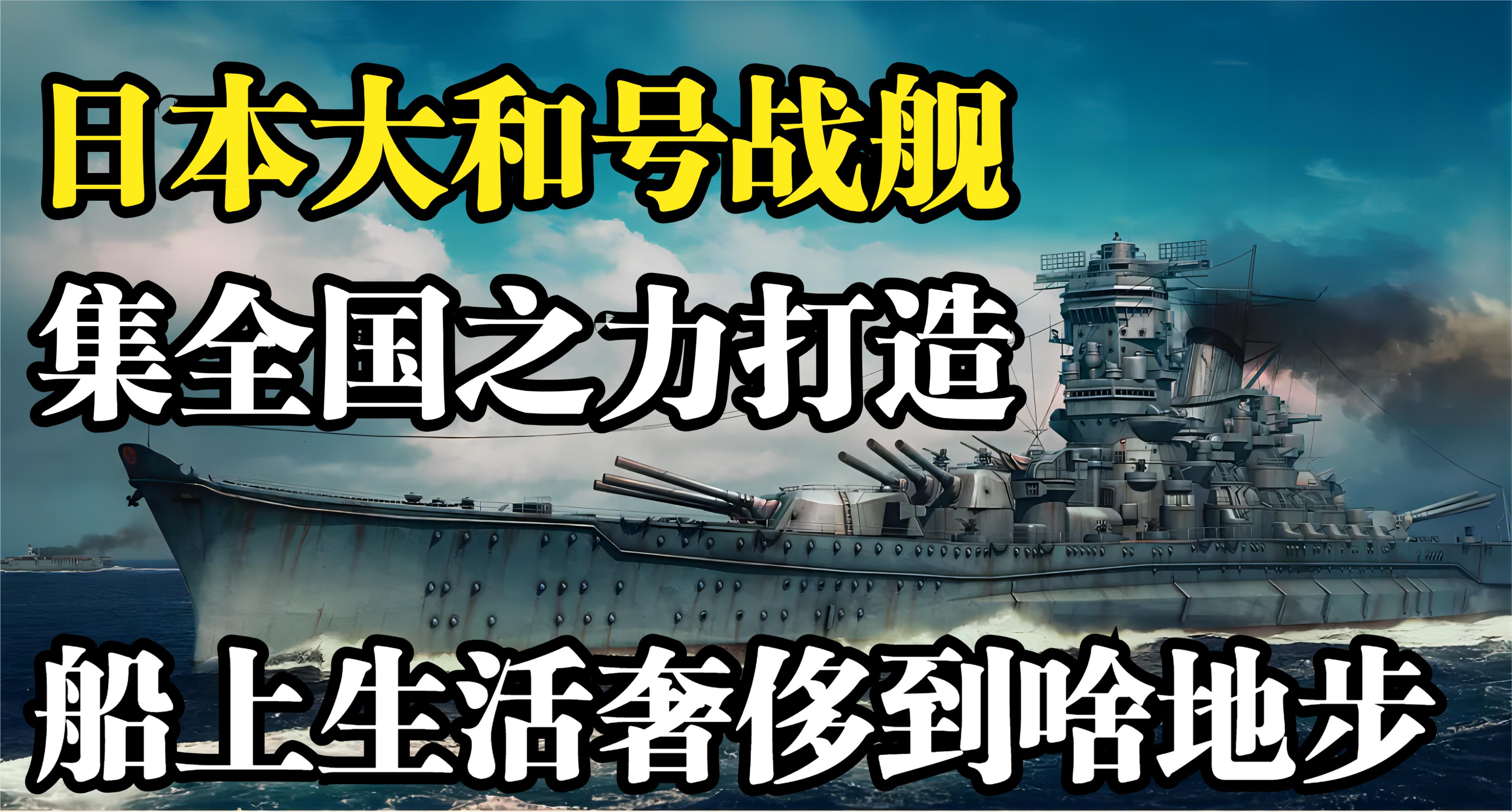 二战时日本集全国之力打造“大和号”战舰,船上生活奢侈到啥地步哔哩哔哩bilibili