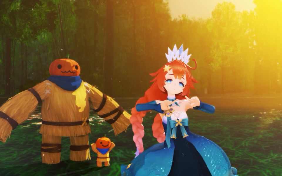 【幻书启世录mmd】《绿野仙踪》桃乐丝-馆主,桃乐丝没有在偷懒啦