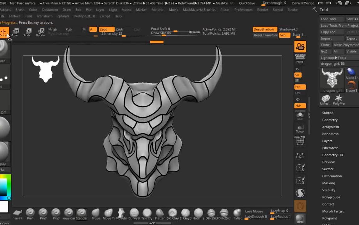 Zbrush 拓扑插件 ZRetopoIt2 中文翻译版&俄罗斯cg艺术家RodionVlasov 雕刻地精角色流程演示精彩剪辑哔哩哔哩bilibili