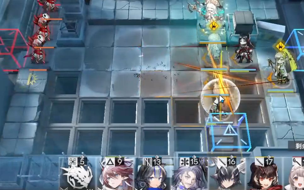 明日方舟创作者应援计划:明日方舟画中人复刻wr-ex-3普通 突袭高配速