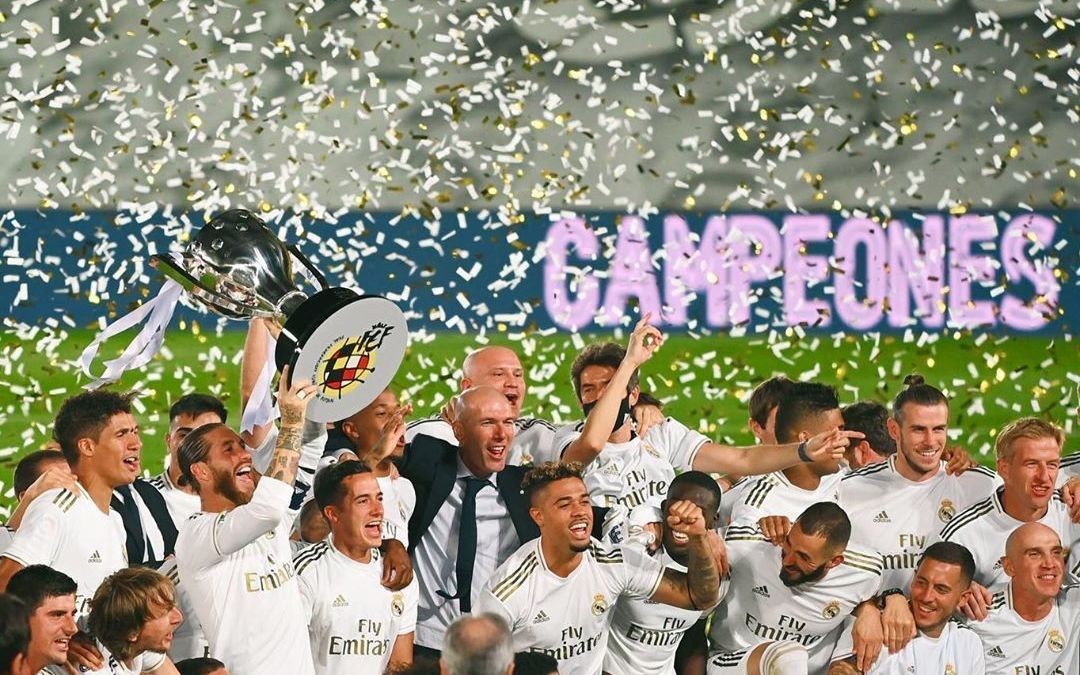 [图]【皇家马德里】我！们！是！冠！军！| 2020西甲冠军 |Hala Madrid| Real Madrid La Liga CHAMPIONS 2020