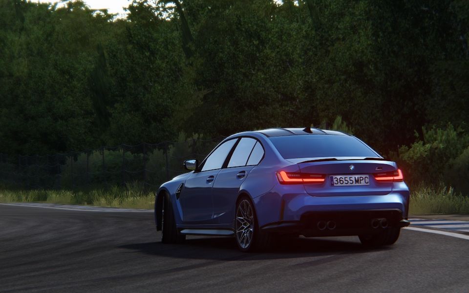 bmw g80 m3 ebisu nishi山路地图漂移