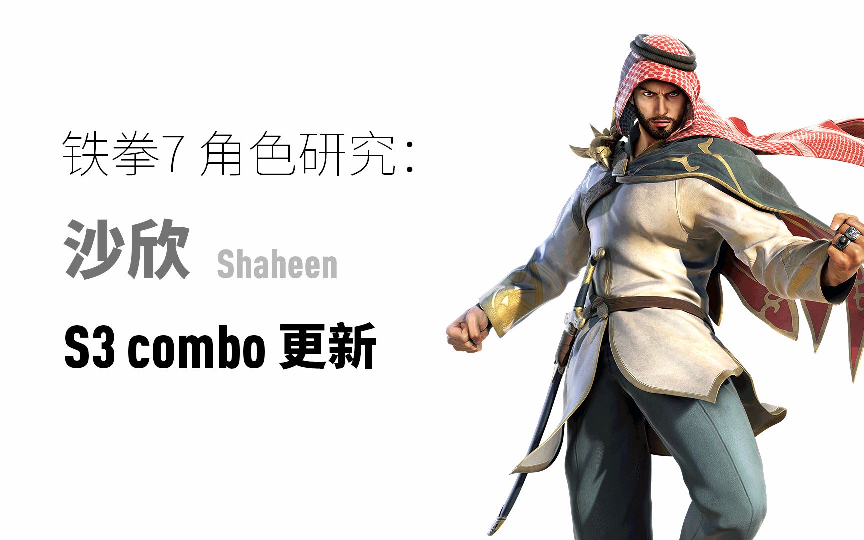 铁拳7角色研究:沙欣 s3 combo 更新_哔哩哔哩 (゜-゜)つロ 干杯~-bili