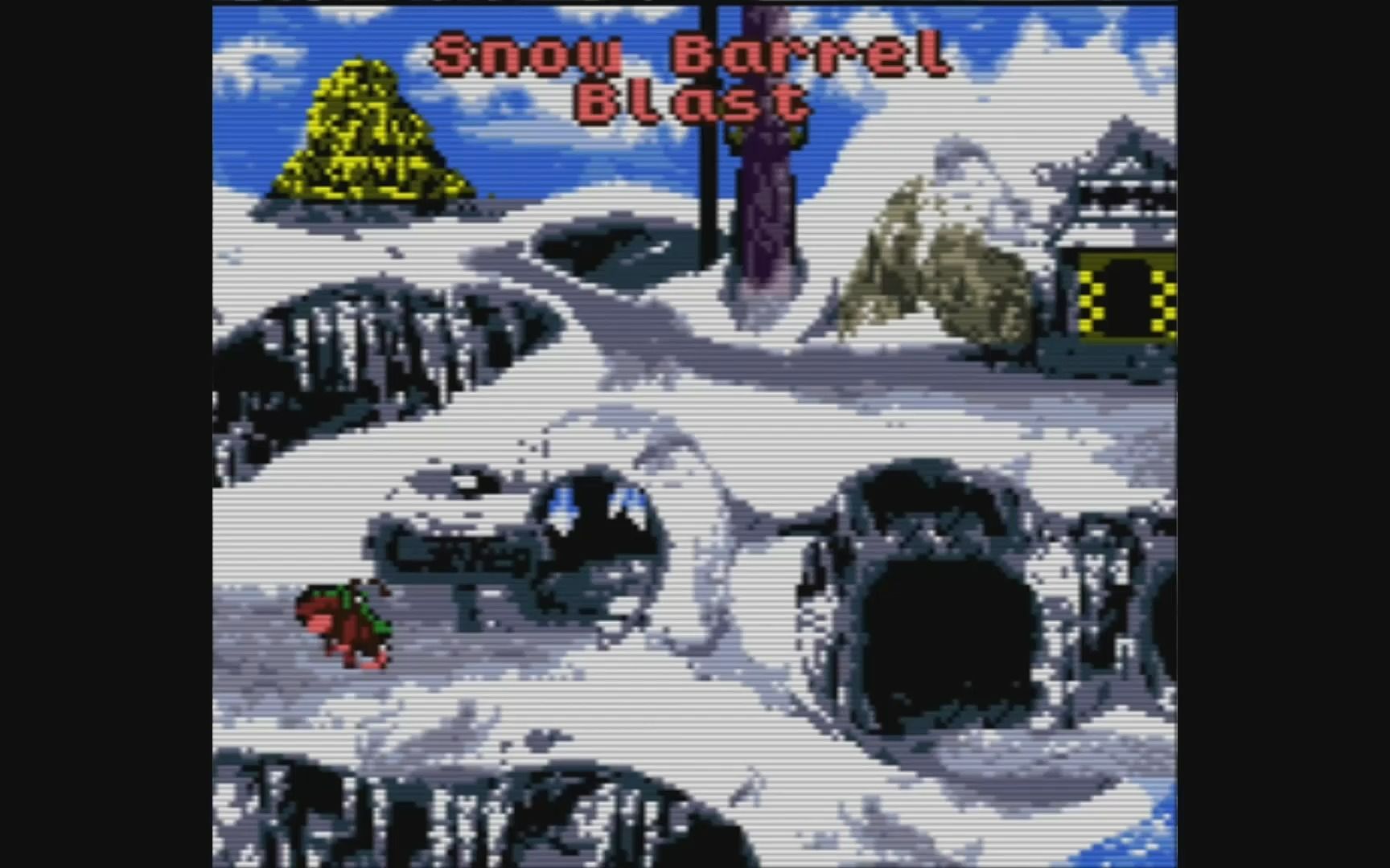 [图]GBC《森喜刚国度》完美通关流程【第四世界】Gorilla Glacier(DK桶关闭)