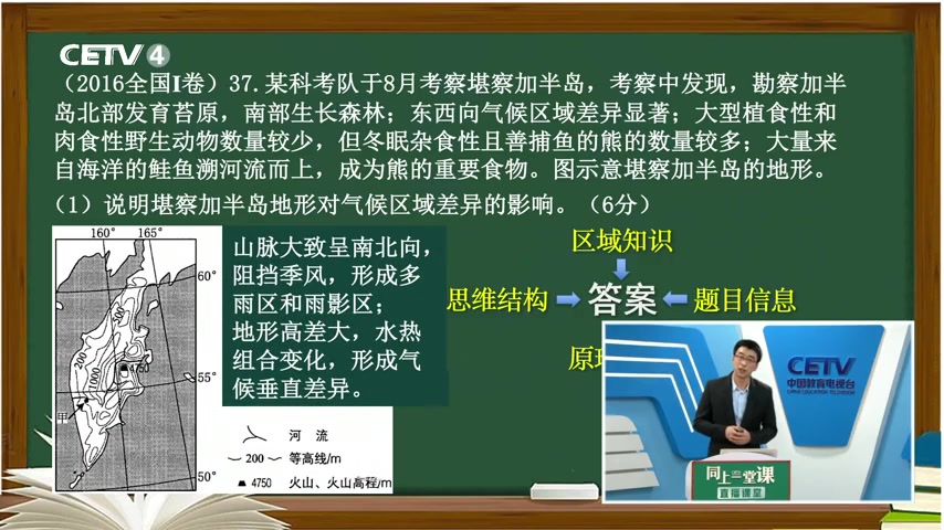 高级教师教你如何突破高考地理大题—徐锋哔哩哔哩bilibili