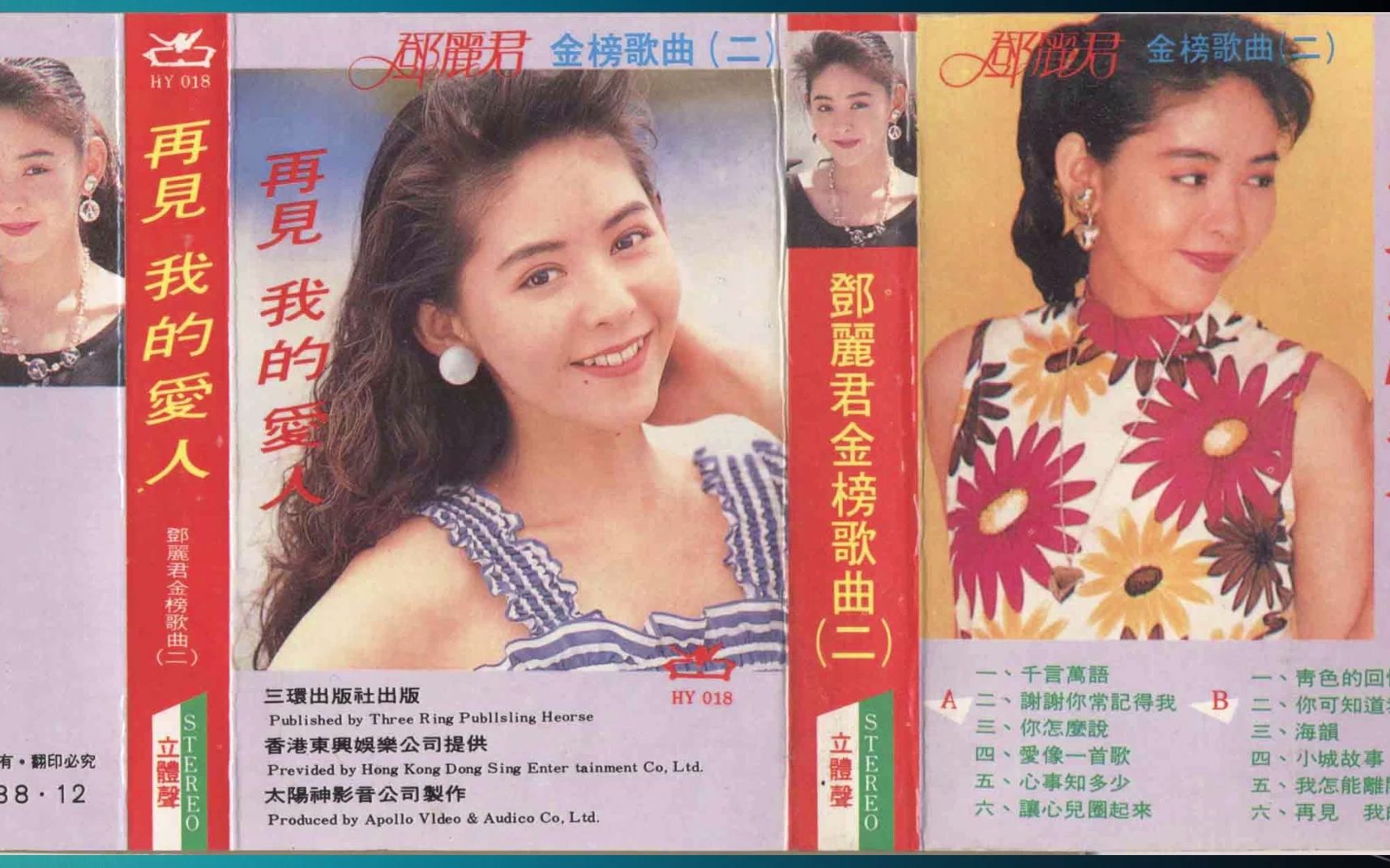 [图]1988年《赵莉(翻唱邓丽君歌曲二)》千言万语 谢谢你常记得我 你怎么说 爱像一首歌  让心儿圈起你 青色的回忆 你可知道我爱谁 海韵 小城故事 我怎能离开你