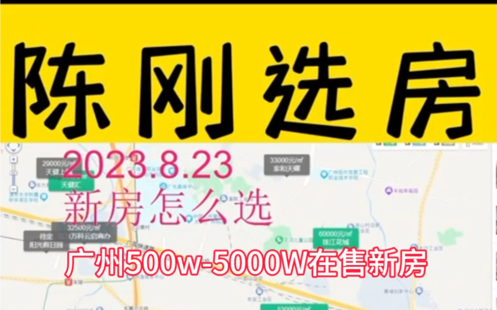 广州买新房500W一个亿怎么选 南国花园哔哩哔哩bilibili