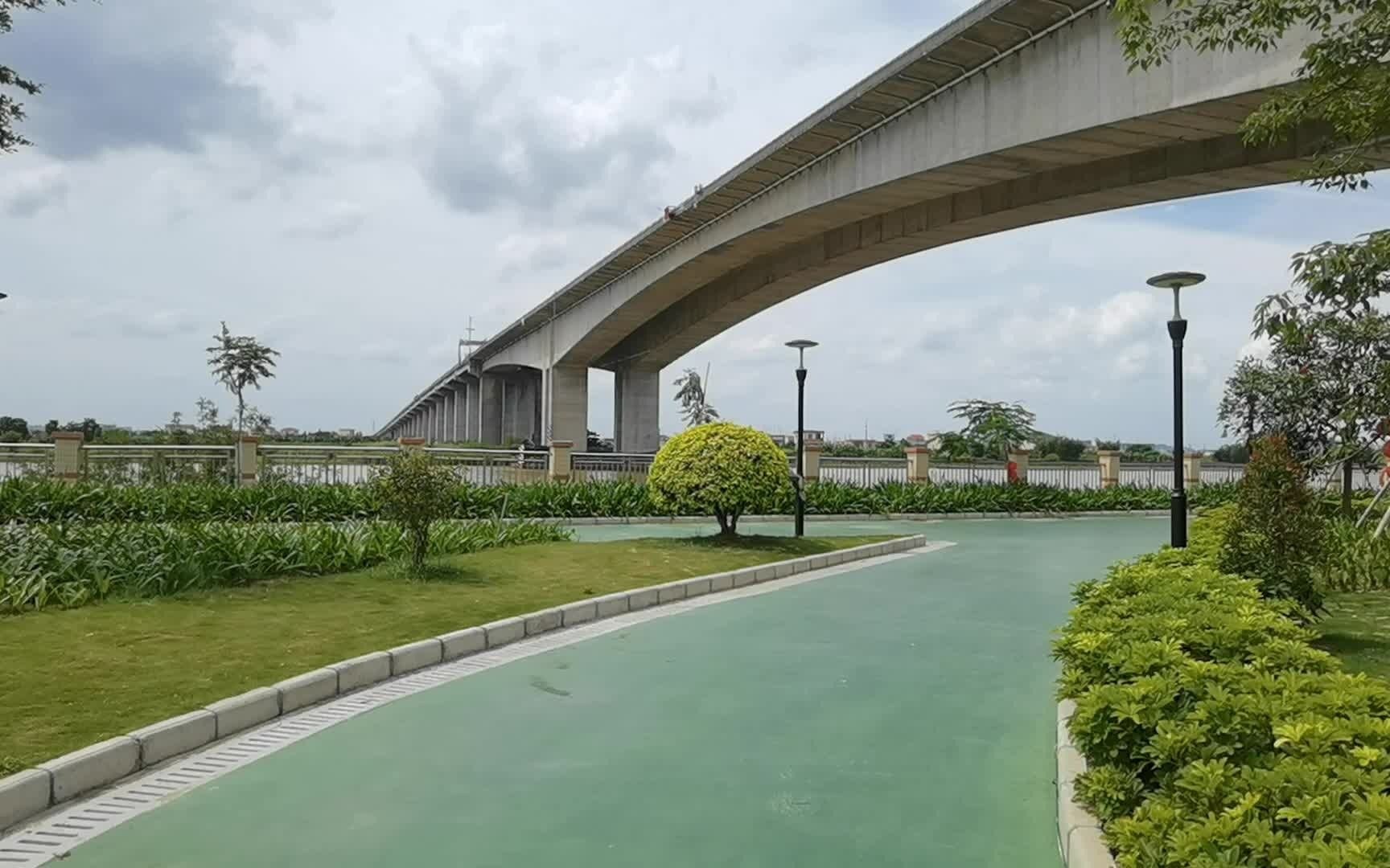 中山东升镇永胜滨江公园之沿江拍摄