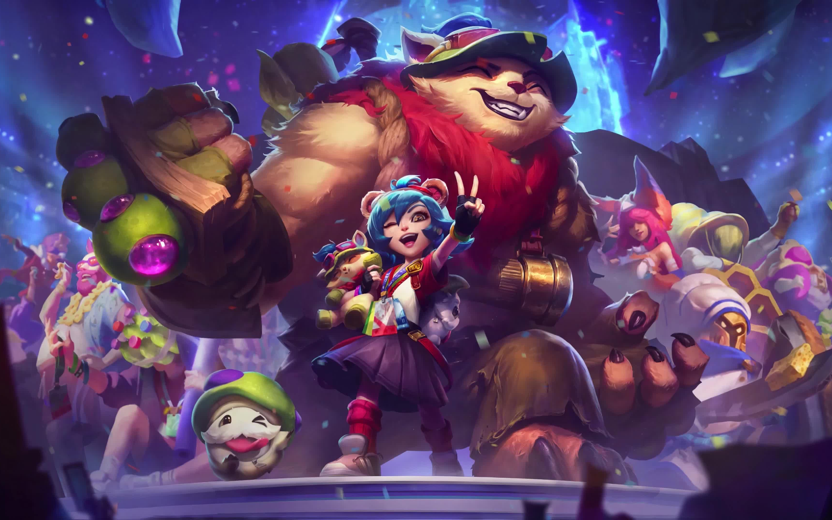 lol动态壁纸 安妮 十周年纪念