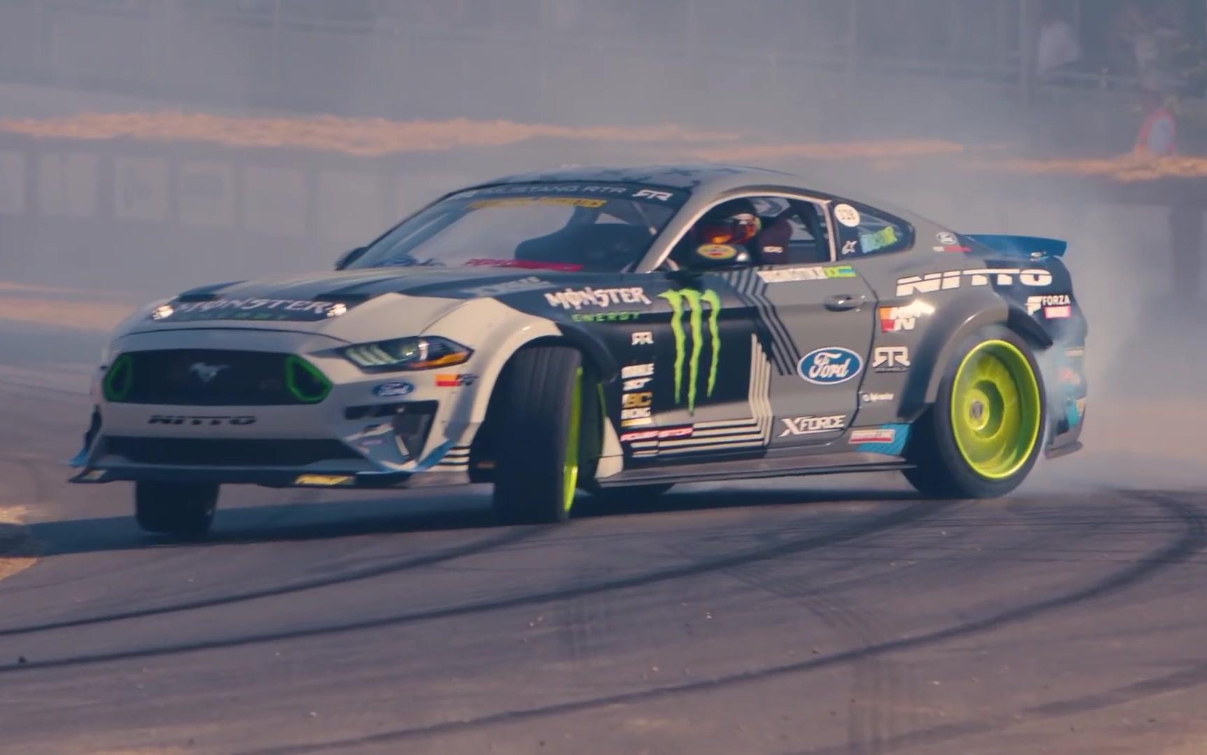 古德伍德2018沃恩基丁mustangrtr漂移攻山