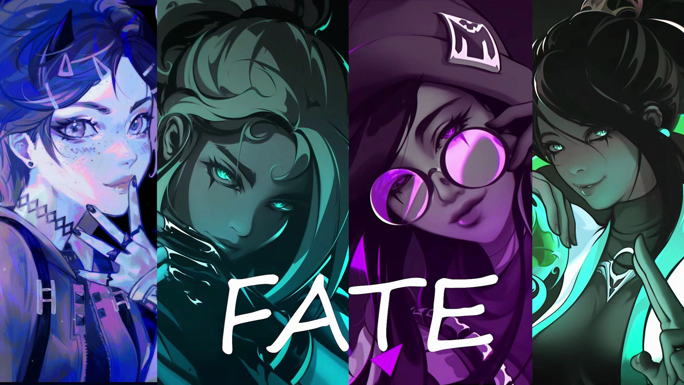 【AI JETT x KJ x SAGE x CLOVE】《Fate》哔哩哔哩bilibili