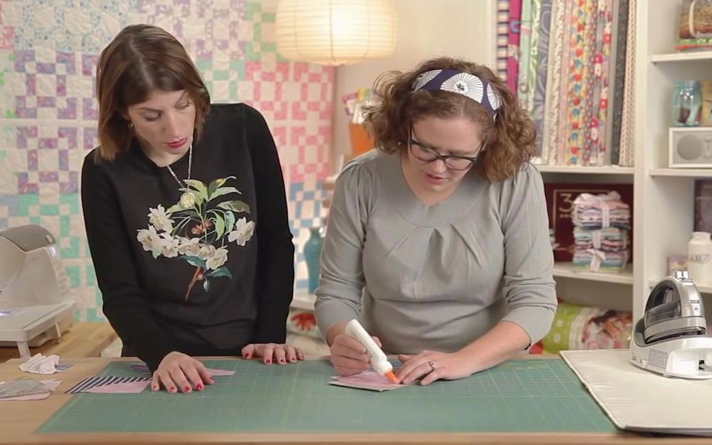 拼布 弧形拼接制作技巧 what is glue basting_哔哩哔哩 (゜-゜)つロ