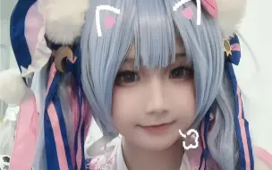 Download Video: 一只雪miku！૮₍ᵔ⤙ᵔ ₎ა