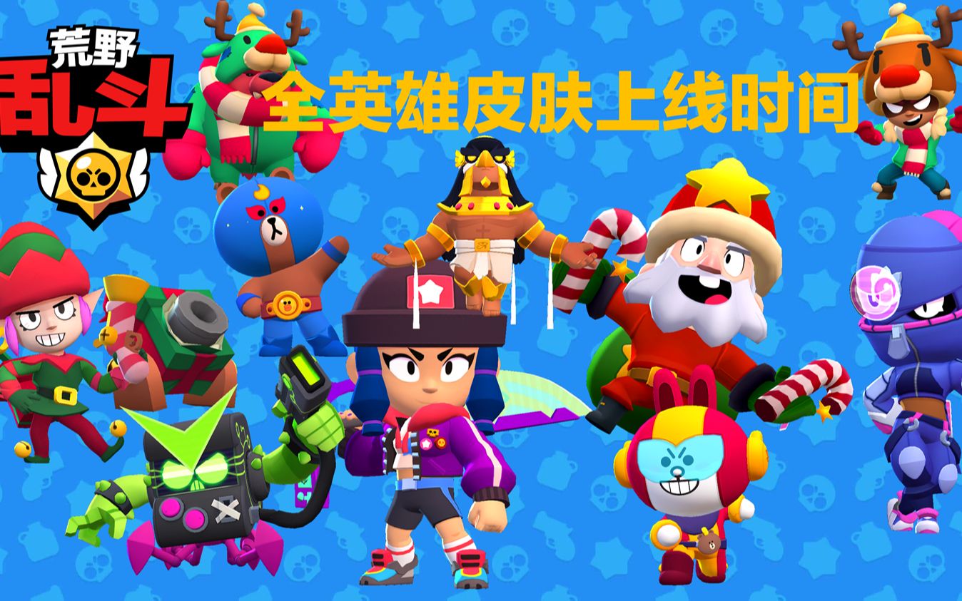 荒野乱斗理财密码全英雄全皮肤历史最低价格荒野乱斗全皮肤上线时间