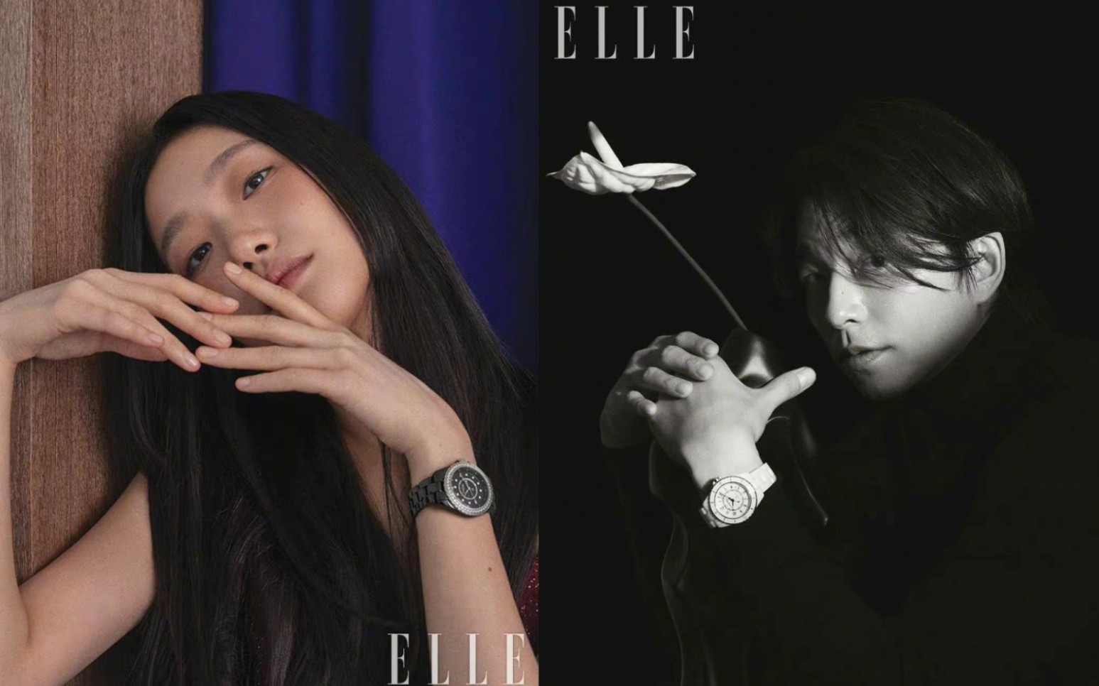 孔刘 金高银 for elle korea30周年cover