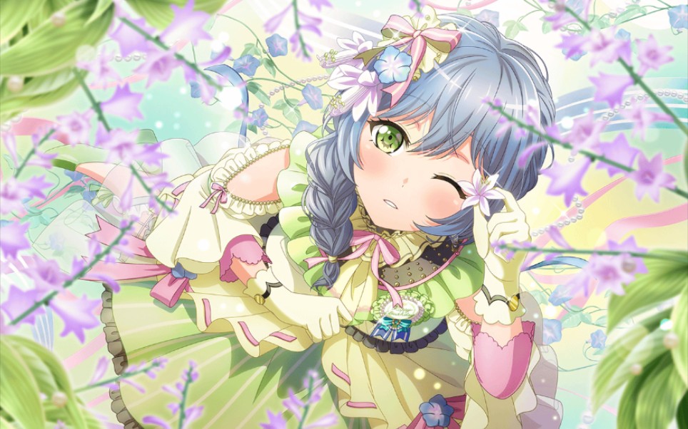 《bang dream》插画图签系列-第33弹—朝日六花