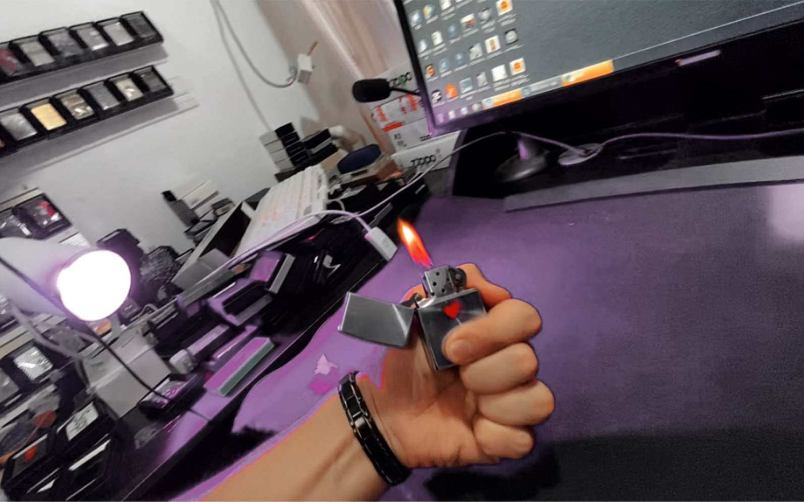 zippo花式玩法之消失的火焰