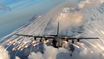 洛克希德重型对地攻击机“空中炮艇”AC-130！！死亡天使！！！