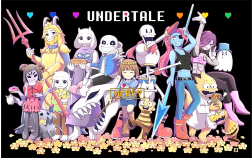 [图]【Undertale 传说之下五周年预热】从现在起, 请紧握着你的希望与梦想 !