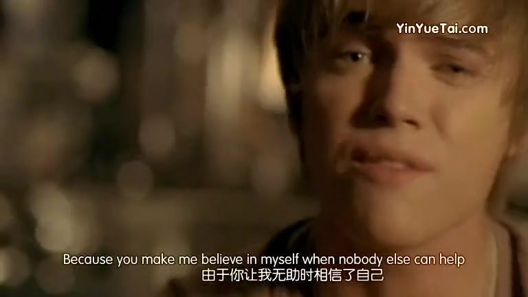 [图]Jesse McCartney-Because You Live 中英字幕版