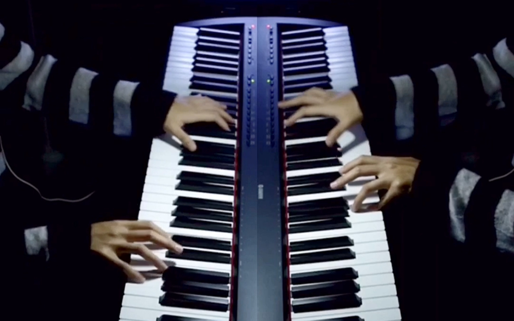 一人四手克罗地亚狂想曲钢琴弦乐马克西姆