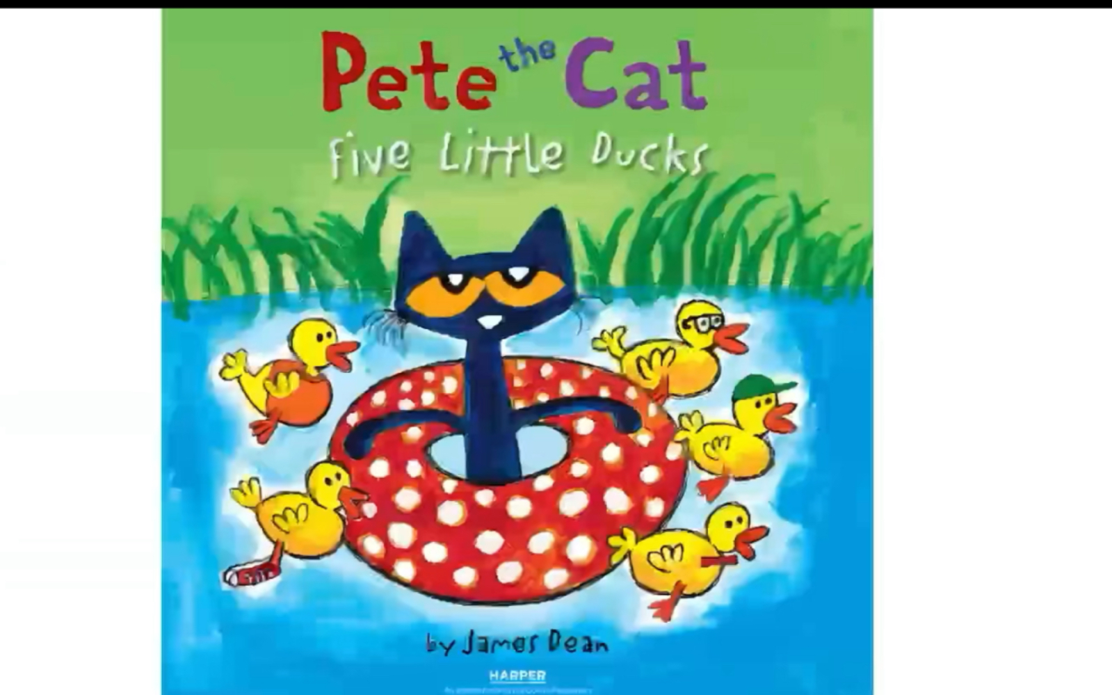 [图]Pete the cat 系列 Five Little Ducks 5只小鸭 有声书 儿童绘本故事