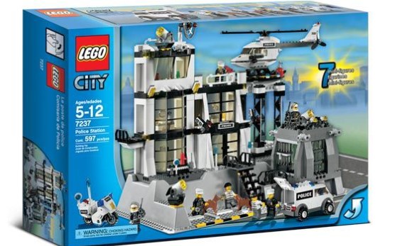 乐高城市7237警察总署速组评测