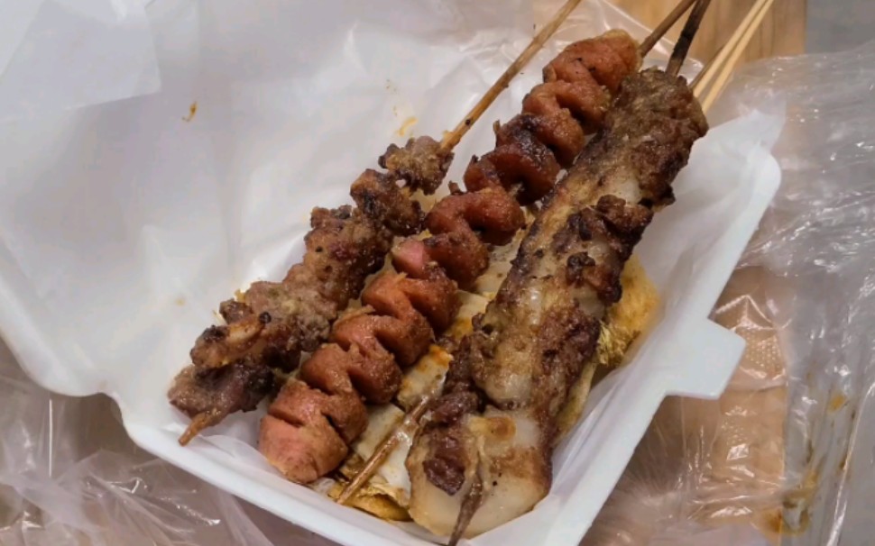 每食记录12|烧烤外卖羊肉串羊排