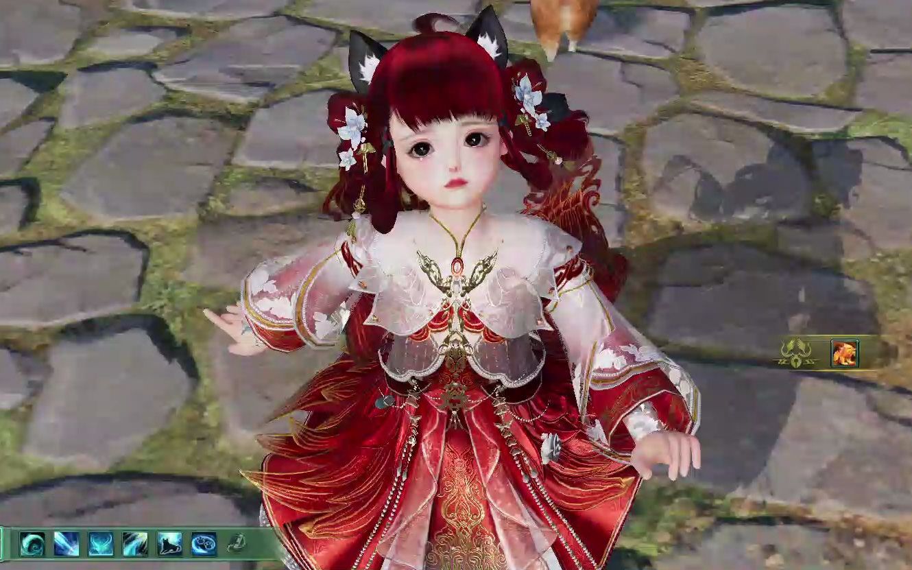 活动  【剑网3】资历红配狼耳,狼盒黑白发配其他衣服外观一览