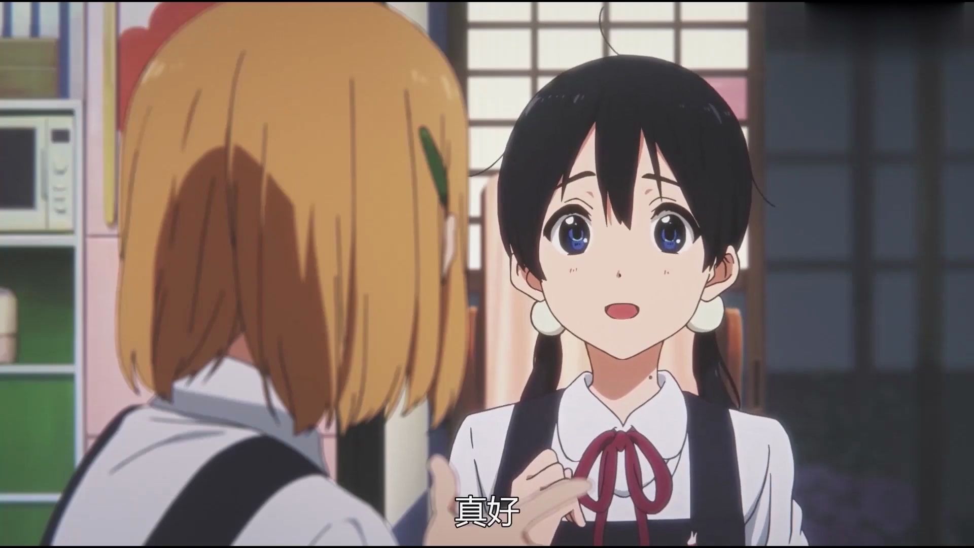 玉子爱情故事:饼藏表白了,小绿很诧异,你还挺勇的嘛