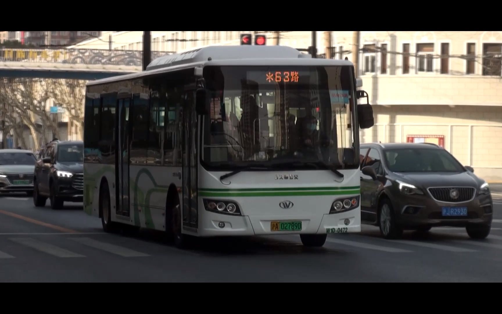 上海公交 巴士三公司 63路 w1d-0472