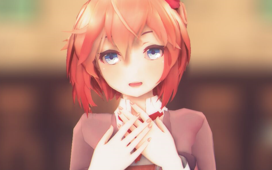 「DDLCxMMD」跟我一起远走高飞 .「Sayori*联动」哔哩哔哩bilibili