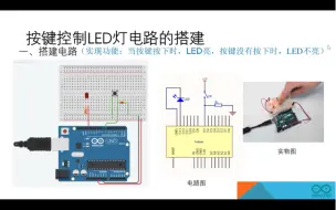 Download Video: 第四课 按键控制LED灯亮灭电路的搭建