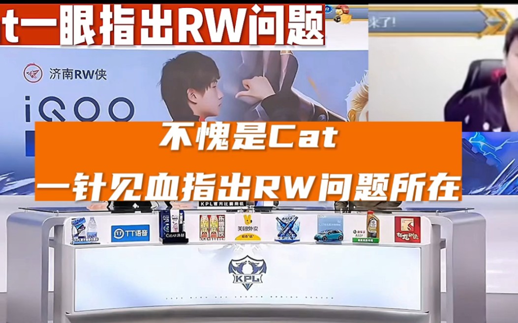 Cat一针见血指出RW问题所在哔哩哔哩bilibili