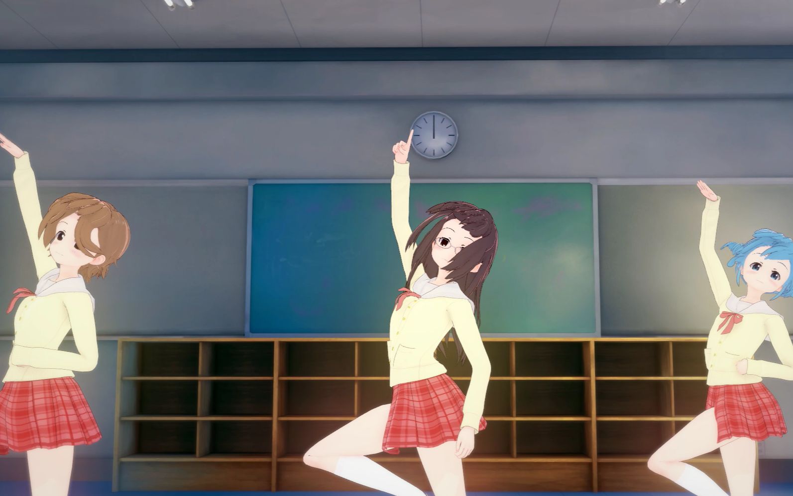 [mmd 日常nichijou ]我大概是第一个做日常mmd的了吧