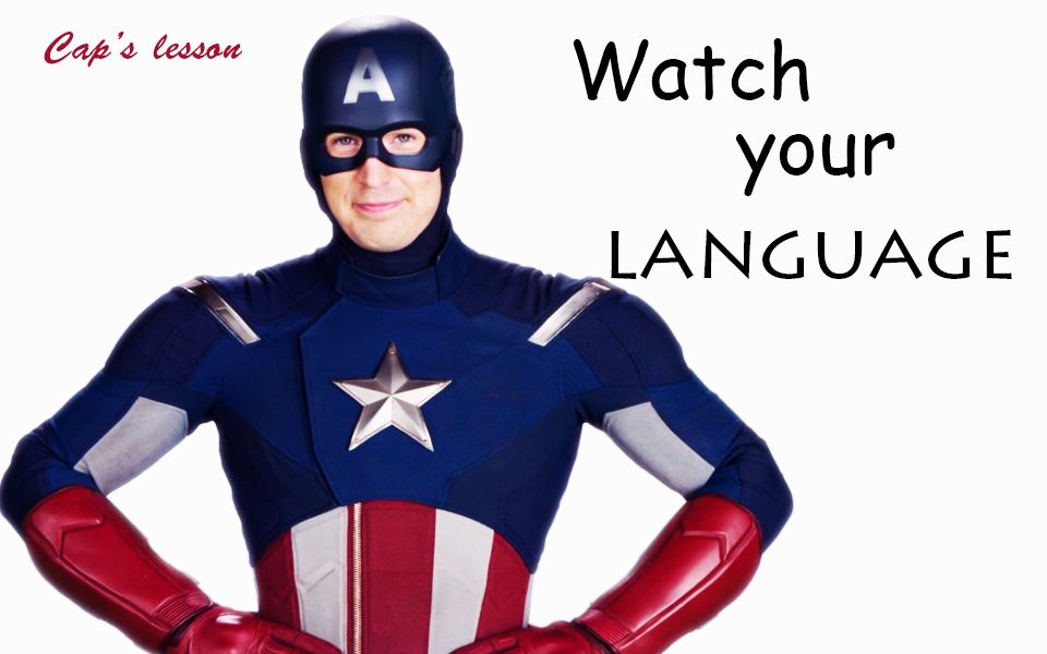 [脑洞/队长授课】美国风纪委员-watch your language!